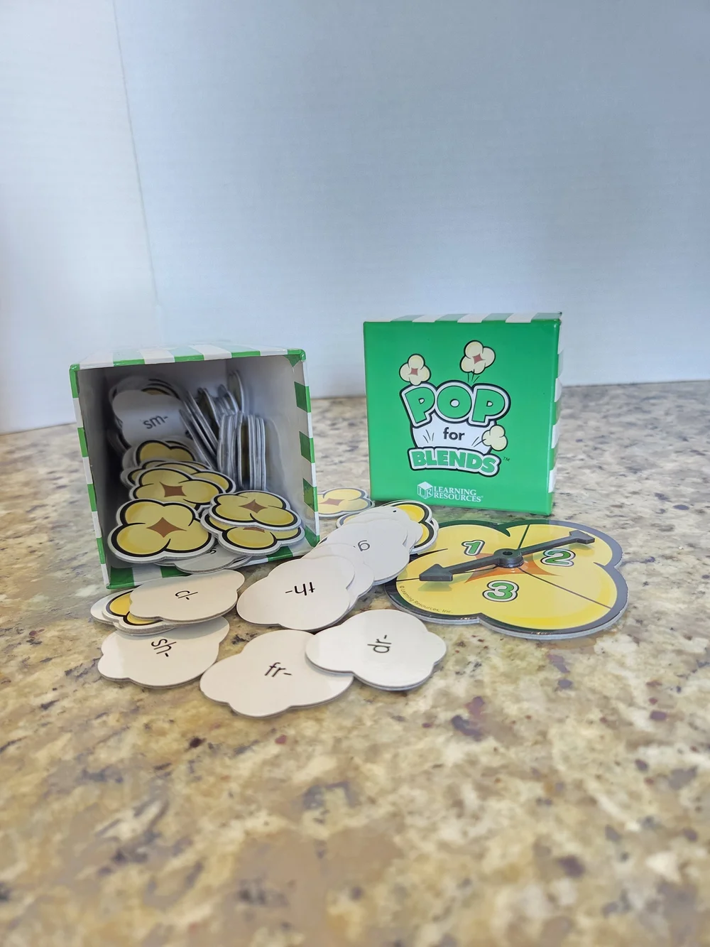 Learning Resources Pop for Blends Game Ages 6+ Grades 1+ Reading Homeschool